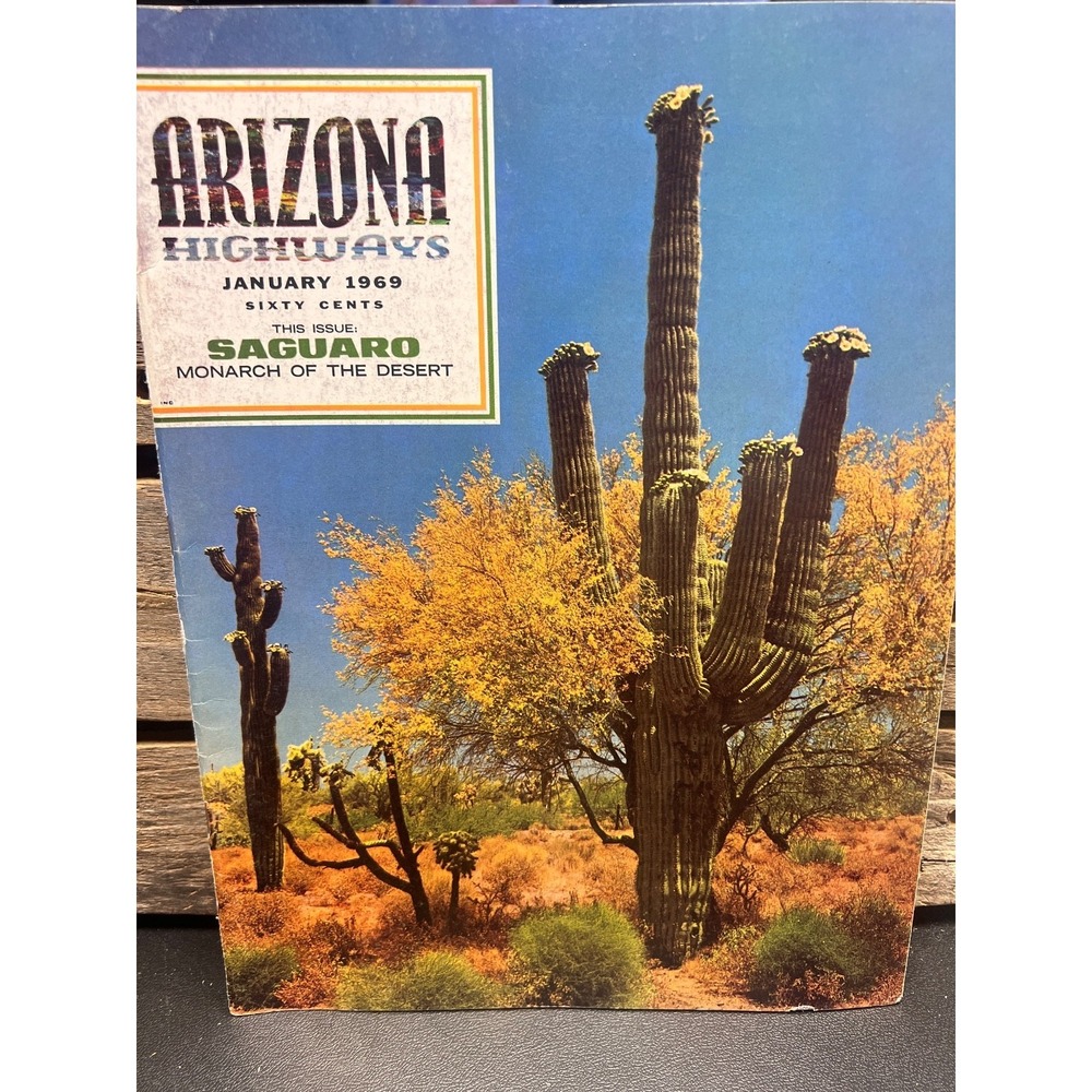 Arizona Highways January 1969 R. Brownwell Art, Navajo Hopi